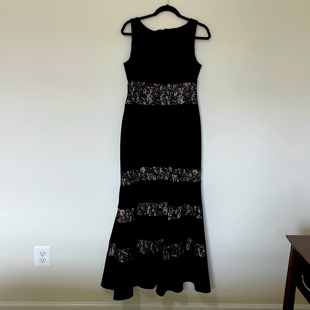 Elegant black dress for formal events